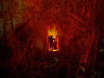Entrance to hell realm.