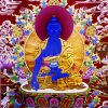 Thangka of medicine buddha.