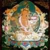 Thangka image of Manjushri