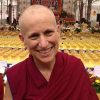 Venerable Chodron, smiling.