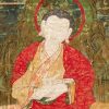 Thangka image of Nagarjuna.
