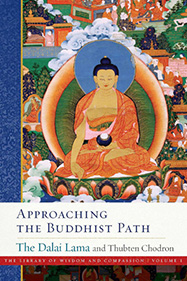 Cover of book Approaching the Buddhist Path.