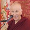 Venerable teaching and smiling.