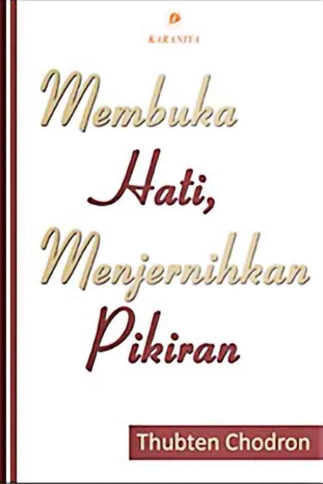 Okładka Open Heart, Clear Mind w języku bahasa indonezyjskim