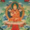 Thangka image of Lama Tsongkhapa.