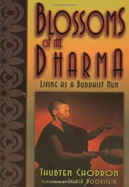 Book cover of Blossoms of the Dharma