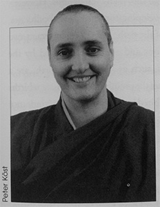Portrait of Bhikshuni Jampa Tsedroen.