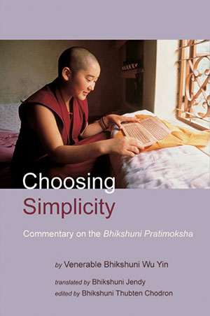 Cover of the book 'Choosing Simplicity'.