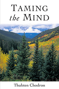 Cover of Venerable Chodron's book 'Taming the Mind'.