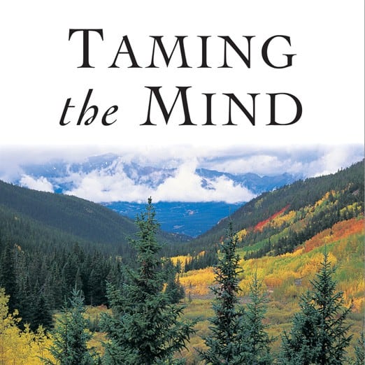 Taming the Mind book cover.