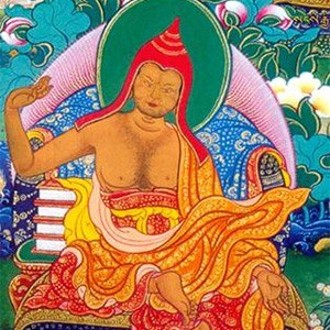 Tangkha image of Chandrakirti.