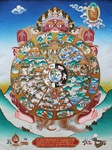 Image of the Wheel of Life.