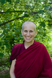 Multi-tradition ordination (short version) Photo of Venerable Thubten Chodron