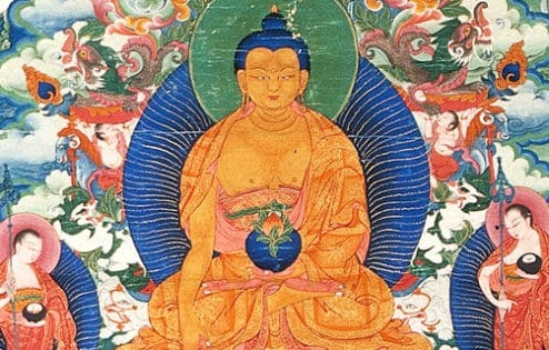 Paiting of Medicine Buddha