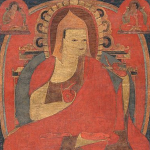 Painting of Atisha, circa 1100.
