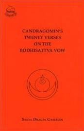 Cover of Candragomin's Twenty Verses.