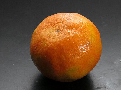 A single orange.