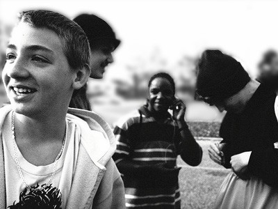 A group of teenage boys.