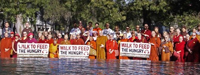 Group photo of monastics.