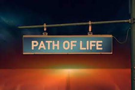 Sign that says path of life