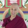 Venerable Chodron teaching on video