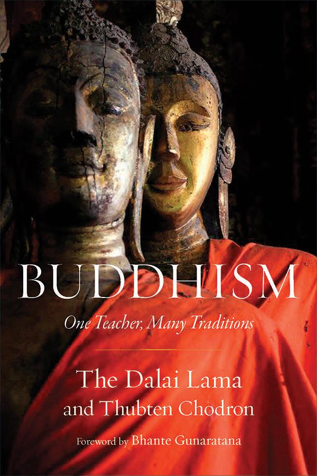 Okładka buddyzmu: jeden nauczyciel, wiele tradycji.