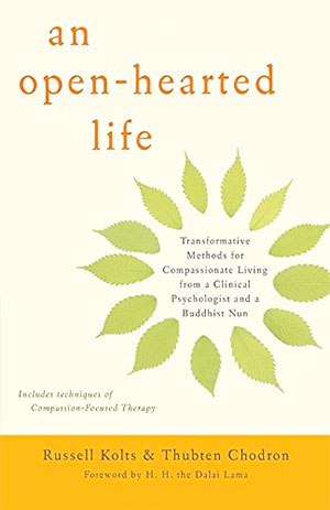 Cover of book 'An Open-hearted Life'.