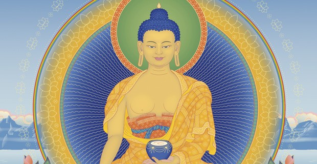 Painting of Shakyamuni Buddha.