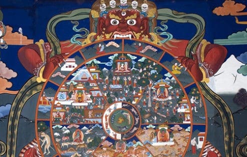 Image of the Wheel of Life.