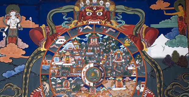 Image of the Wheel of Life.