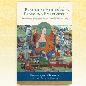 Cover of book Practical Ethics and Profound Emptiness.