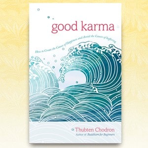 غلاف كتاب "Good Karma".