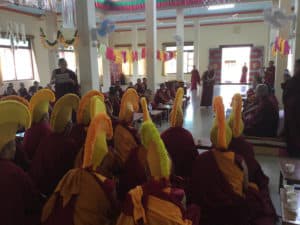Geshema al monastero di Jangchub Choeling.