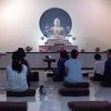 Venerable teaching at Kuching Dhamma Vijaya Buddhist Centre.