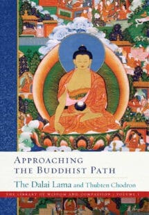 עטיפת הספר של התקרבות לדרך הבודהיסטית