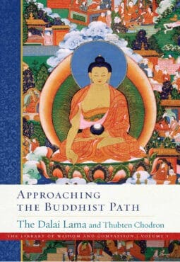 Book cover of Approaching the Buddhist Path