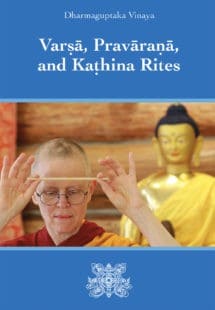 Buchcover von Varsa, Pravarana und Kathina Rites