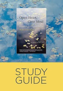 Okładka książki Przewodnika do nauki Open Heart Clear Mind