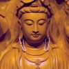 Close-up photo of the Kuan Yin