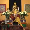 Venerable smiling while teaching.