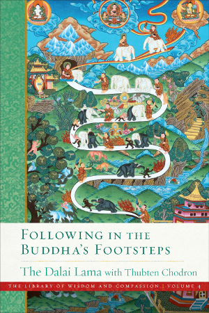Book cover of Following in the Buddha's Footsteps