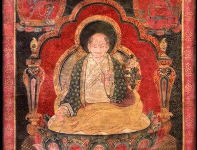 Thangka wizerunek Sachen Kunga Nyingpo.