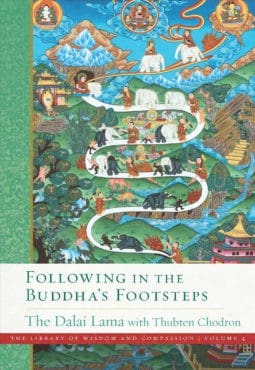 Book cover of Following in the Buddhas Footsteps