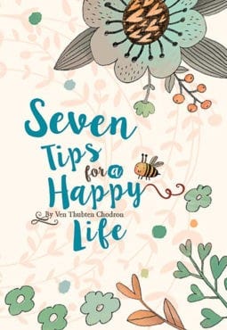 Okładka książki Siedem wskazówek dla szczęśliwego życia