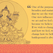 Livestream image for the Course in Buddhist Reasoning and Debate.