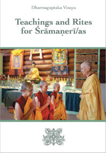 Bogomslag af Teachings and Rites for Sramaneri/as
