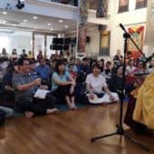 Venerable Chodron teaches at Amitabha Buddhist Centre in Singapore.