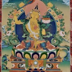 Painting of the Buddha of wisdom